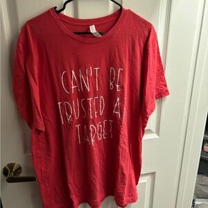 Bella Canvas Red Short Sleeve Tee